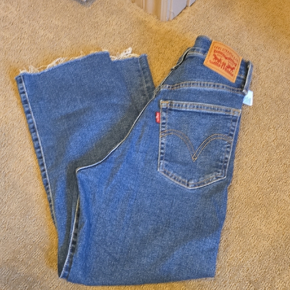 Levi's Classic Blue Jeans with Signature Patch